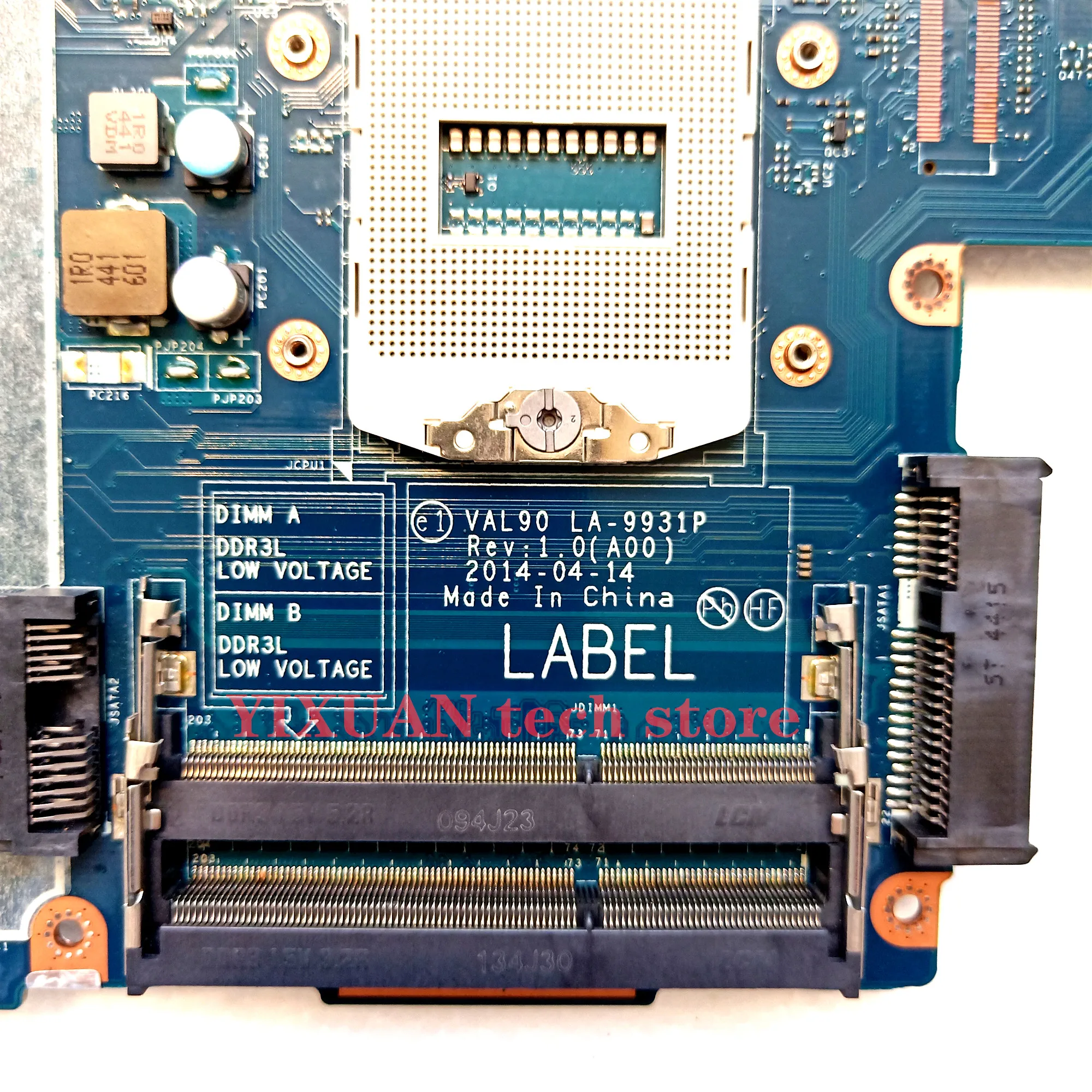 ESHAKHARE-placa base de ordenador portátil, LA-9931P para Dell Latitude E6440, LA-9931P, E6440, HM86, DDR3, 100%, prueba de trabajo - Imagen 4