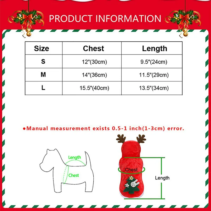 Домашний удобный костюм для кошки, собаки, Санта-лося, Рождественская одежда для питомца, щенка, толстовки с капюшоном, одежда для рождества, праздника, котенка, кошки