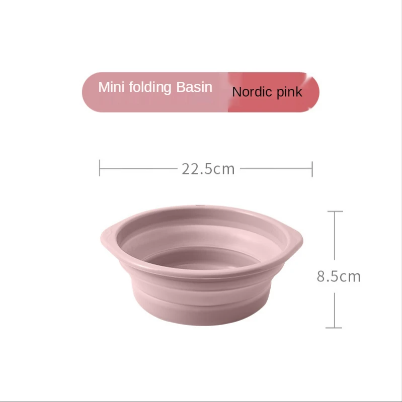 Plastic Folding Basins Telescopic Washbasin Portable Travel Wash Buckets Laundry Bathroom Kitchen Accessories Cleaning Supplies