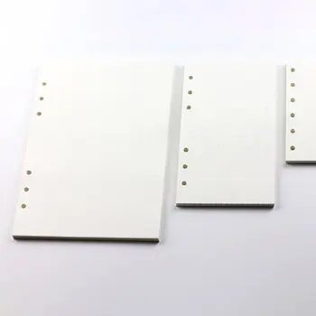 

A7/A6/A5 Notebook Refill Pure color simple 6 hole Loose Leaf notepad inner core Hand account planner refills for school office