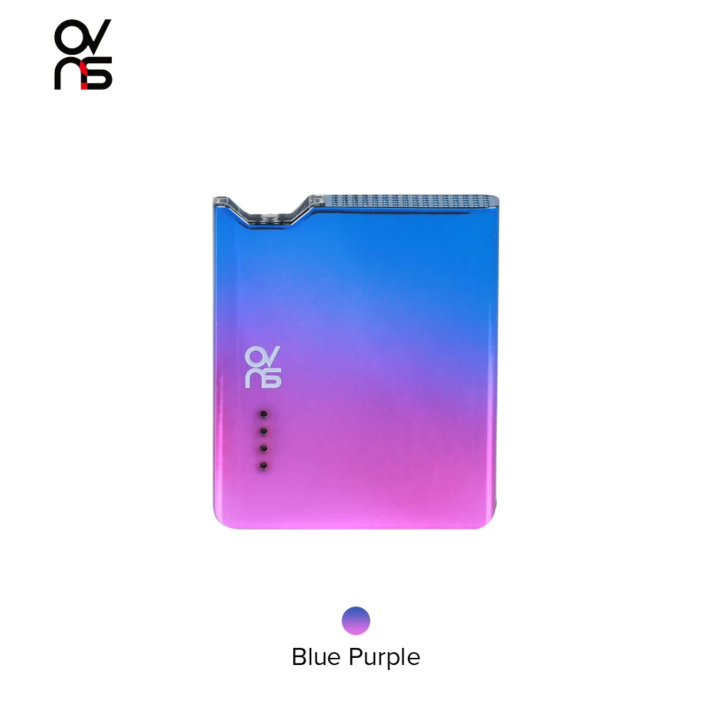 Blue Purple Ovns JC01 мод Vape 400 мАч встроенный аккумулятор совместим с жидкими стручками и Jul стручками электронной сигареты - Цвет: Blue Purple
