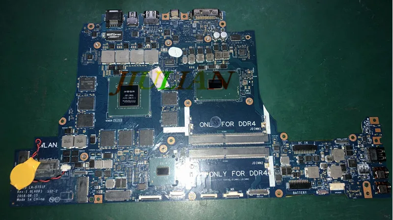 CN-0VWNM2 для DELL Alienware 17 R4 материнская плата ноутбука с/LA-D751P GTX1070/8GB RAM GPU VWNM2 0VWNM2 функция
