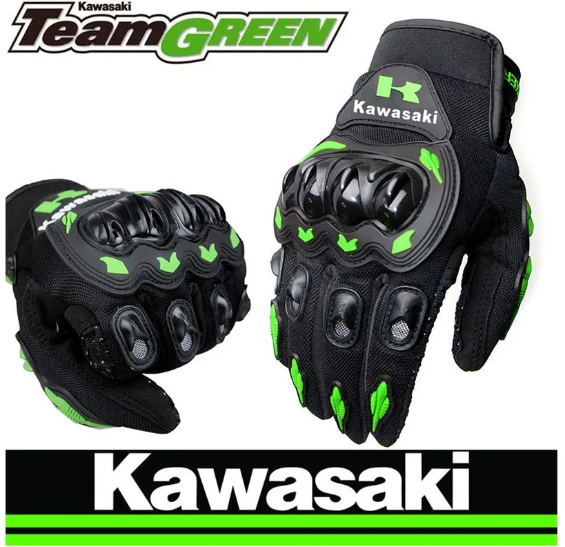 Suitable For Kawasaki Motorcycle Gloves Bicycle Racing Protective Equipment -40 | Спорт и развлечения