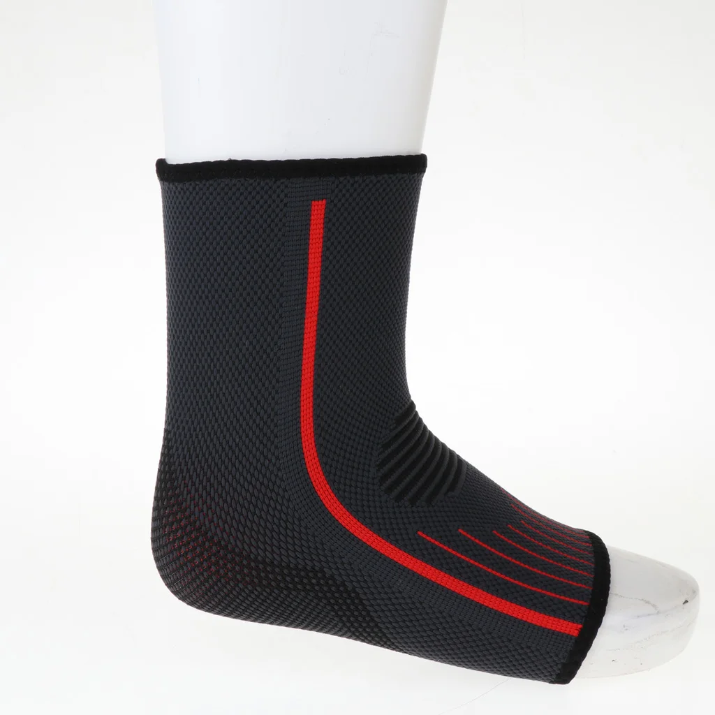 1Pcs Protective Ankle Support Band Compression Sleeve Socks for Basketball/ Football/ Soccer/ Running