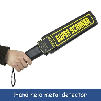 

High Sensitivity Metal Detector Portable Handheld Security Super Scanner Tool Finder Electronic Measuring Body Search Tools