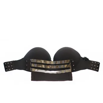 

2020 New Hot Selling Hidden Suspender Strap Flanking Solid Shoulder Belt Lycra Cloth Anti-slip Bra (Non-Packaging)