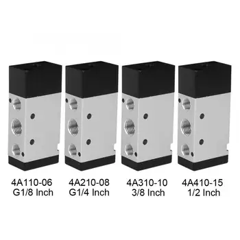 

Air Valve 2 Position 5 Way Pneumatic Control Valve Aluminum Alloy Mechanical Accessory