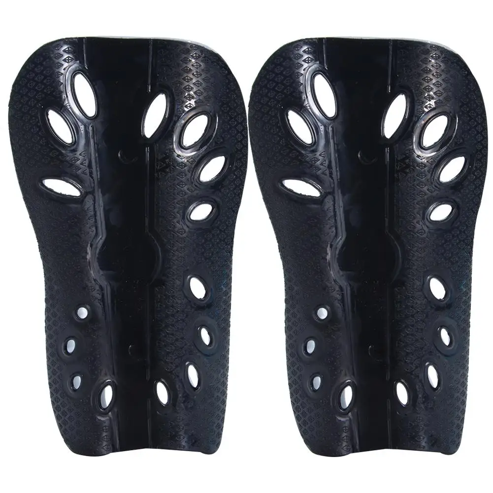 Children black 1 пара футбольные щитки для голени мягкие футбольные дышащие защитные щитки для ног защитные накладки для ног для спорта на открытом воздухе - Цвет: Children black