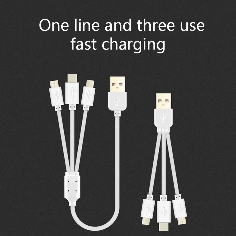Cafele usb-кабель 3 в 1 Micro USB кабели 1 м зарядный кабель для Xiaomi Mi9 mi8 Hauwei samsung Iphone X Xs Max type C оборудование