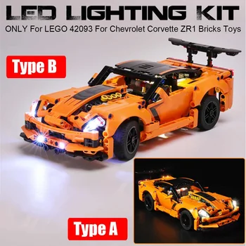 

NEW LED Light Up Kit Lighting Set For 42093 Technic Series For Chevrolet for Corvette ZR1 Bricks Toys(Model Not Included)