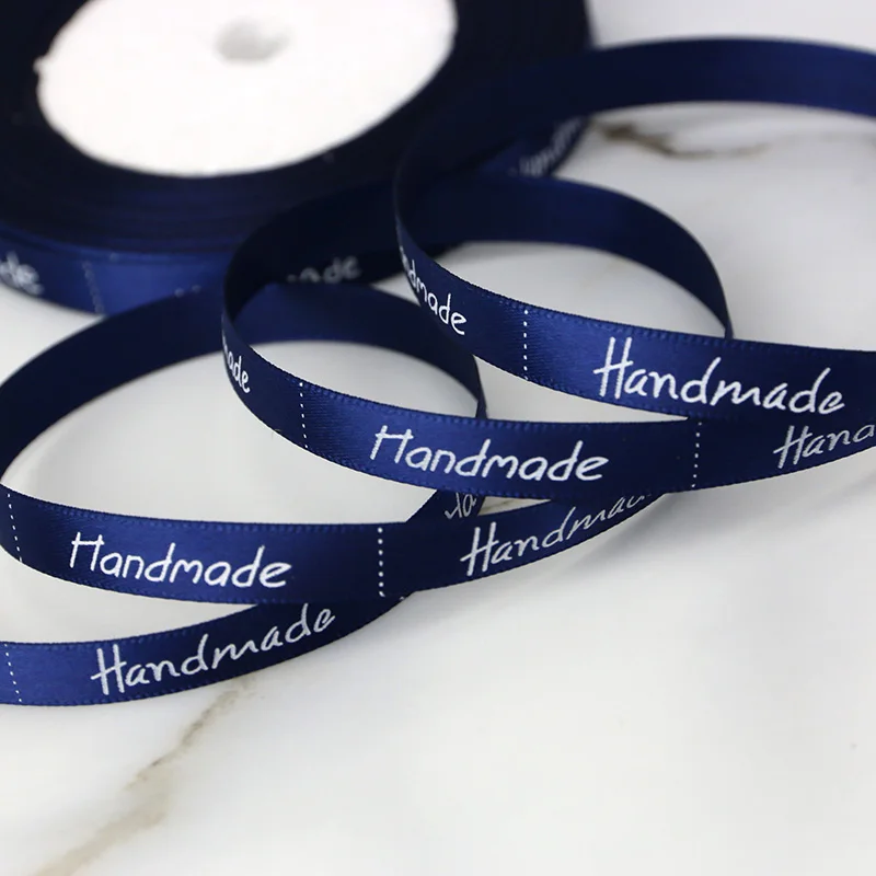 Handmade Printed grosgrain ribbon colored romantic ribbon gift wrap ribbons 25 yards/lot 3/8'' (10mm) ribbon decoration ribbon supplies wrapping ribbon grosgrain ribbon
