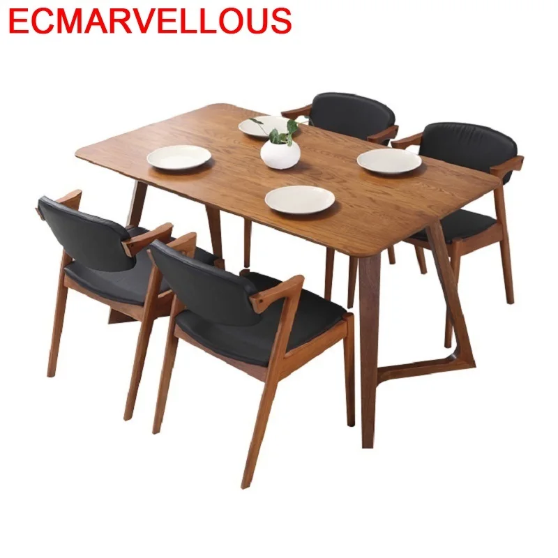 Sala Comedores Mueble Salle Yemek Masasi набор манжера модерана Marmol Juego Деревянный Комод Mesa De Jantar