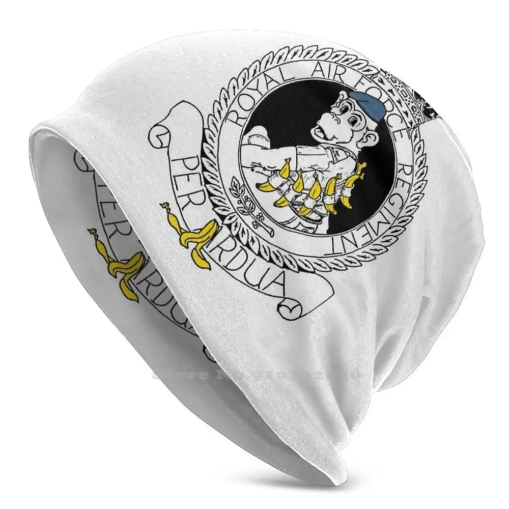Rock Ape 3D Print Cap Fashion Outdoor Beanie Raf Regiment Ape Raf Regt Airforce Royal Air Force
