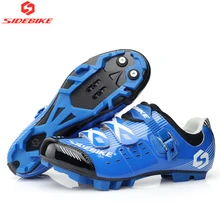 Обувь для велоспорта, обувь для горного велосипеда, мужская и женская обувь для велоспорта, обувь для гонок, горного велосипеда, размер 36-46, обувь с самоблокирующимся верхом, дышащая обувь