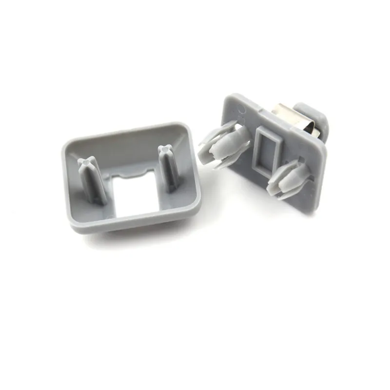 Grey Interior Sun Visor Clip Holder Hook For Audi A3 A4L A5 Q3Q5 TT High Quality