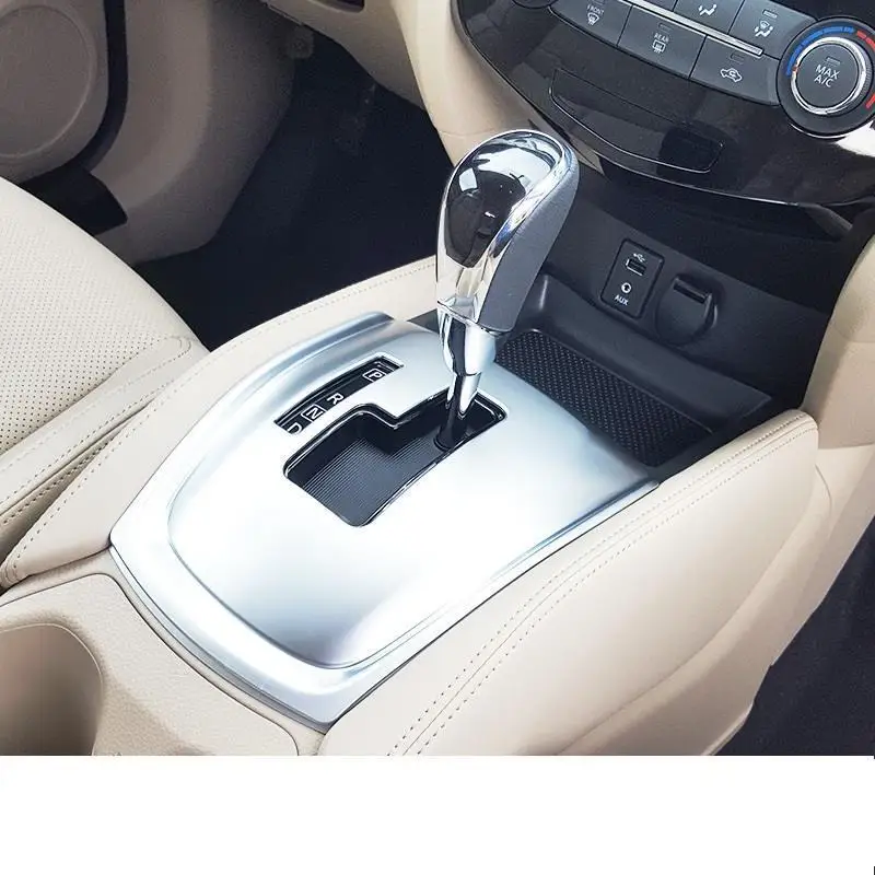 Авто Automovil Автомобильная Шестерня кнопка Зажигания панель защита интерьера Чехлы аксессуары 14 15 16 17 для Nissan X-TRAIL - Название цвета: Number 10