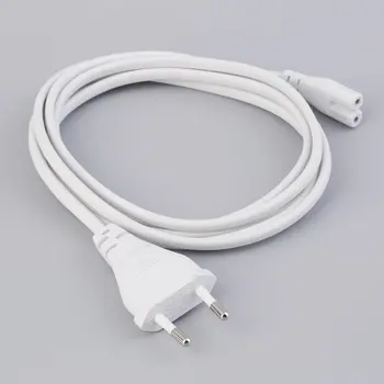 

1Pcs Volex EU European 2-Prong Port AC Power Cord Cable For Mac Mini Router for apple TV PS2 PS3 Slim Power Cable 2M