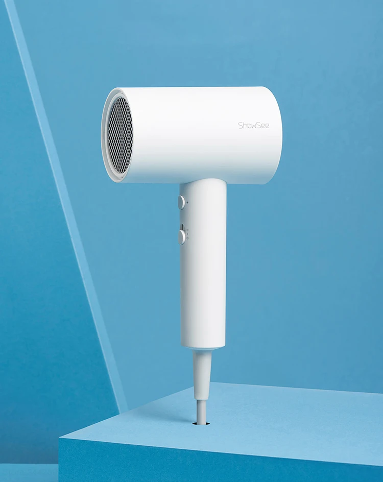 Xiaomi SHOWSEE Anion Hair Dryer Portable Diffuser For Hair Dryer Ion Professional Hairdressing Blow Dryer 1800W Blower Hairdryer