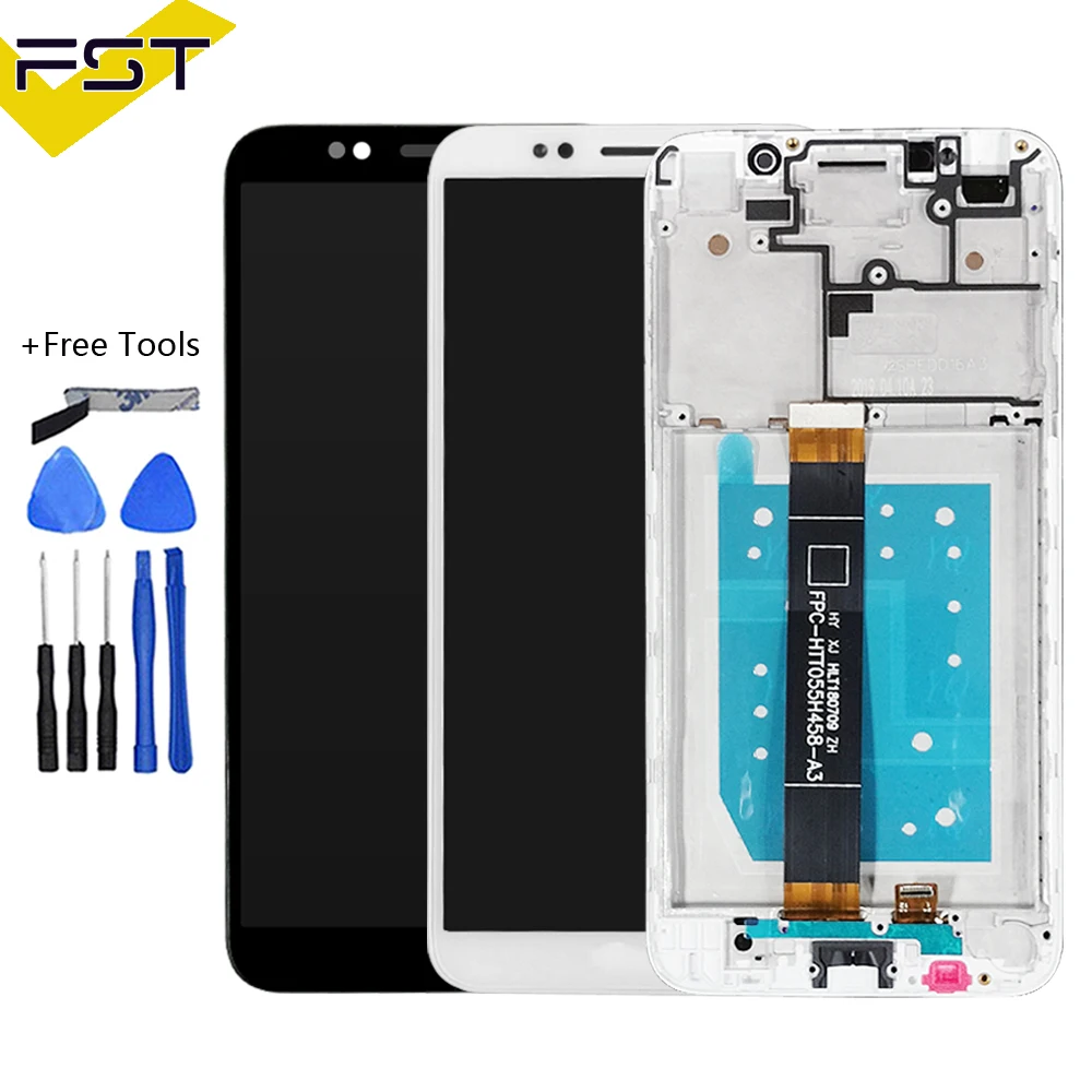 5.45 'Per Huawei Honor 7S Display Lcd Touch Screen Digitizer 7S Dua-L22 L02 L22 Lx2 Per Huawei Honor 7S Schermo Lcd Con Cornice