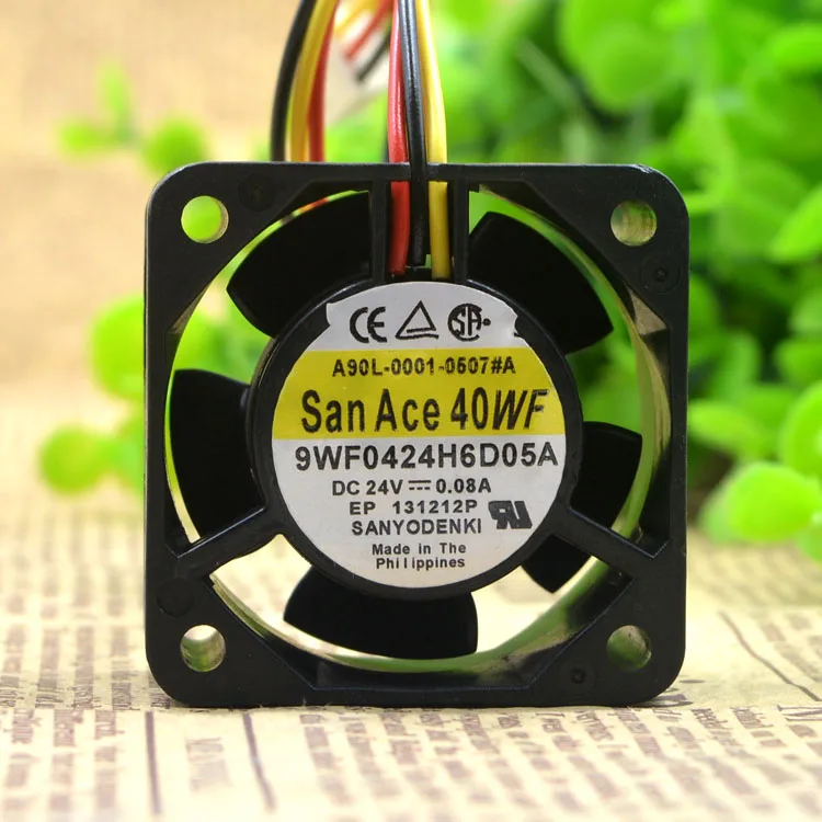 9WF0424H6D05A 4 см 24V 0.08A 4020 защиты электродвигателя Вентилятор охлаждения