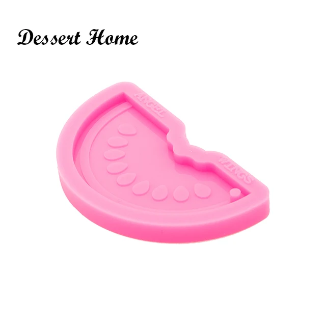 Dy0534 Fényes Gyanta Görögdinnye Öntőformák, Penész A Kulcstartóhoz, Szilikon Formák Barkácsolás Ékszerek Készítése, Agyag - Image 5