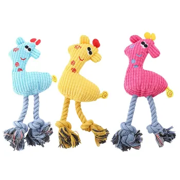 

18 styles Squeaky Dogs Animal Shape Toys Gift Large Non Stuffed Rabbit Honking Squirrel for Dogs Chew Squeaker Dog Toys