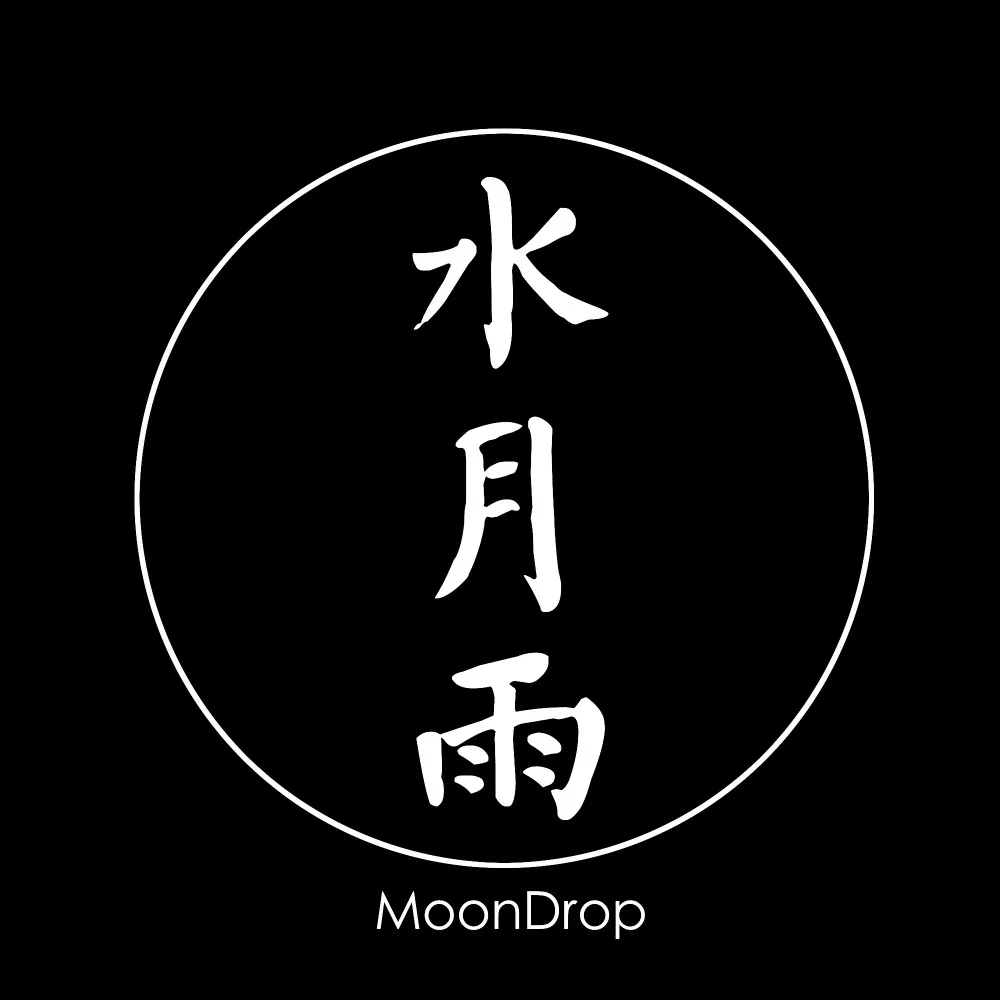 水月雨（白字黑底）