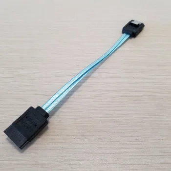 

10pcs/lot Ultrashort SAS Line Double Dual-Channel SATA3 Hard Drive Data Cable (6Gbps) Double Straight Head with Shrapnel 10CM