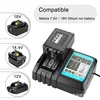 DC18RCT Li-ion Battery Charger for Makita Charger 18V 14.4V BL1830 Bl1430 DC18RC DC18RA Power tool 3A Charging Current ► Photo 3/6