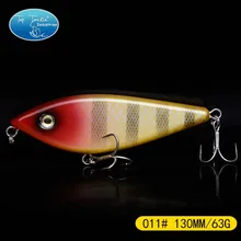  Jerk Bait 130mm 63g Sinking Pencil Sinking Fishing Lure Fishing Tackle Atificial Bait 