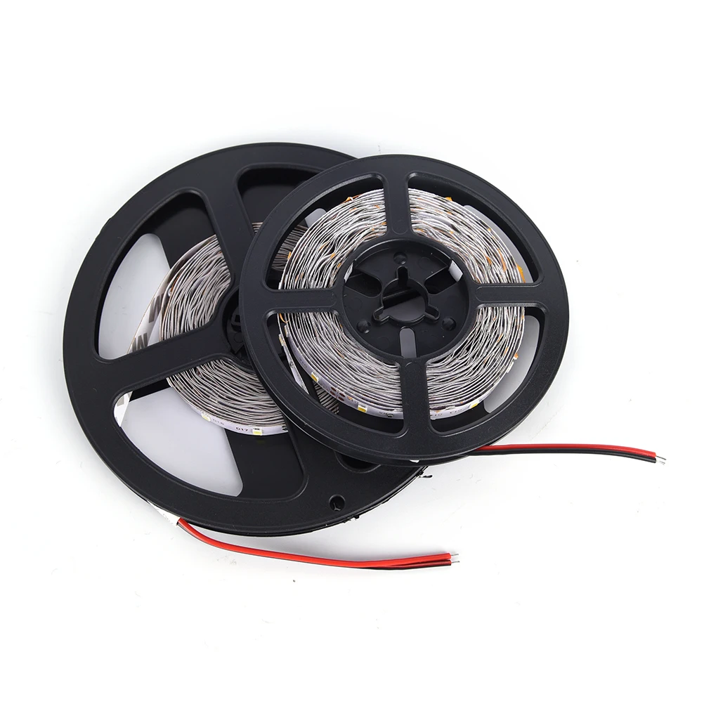 5 м DC12V SMD 2835 IP20 60 Светодиодный/м водонепроницаемый гибкий светодиодный светильник