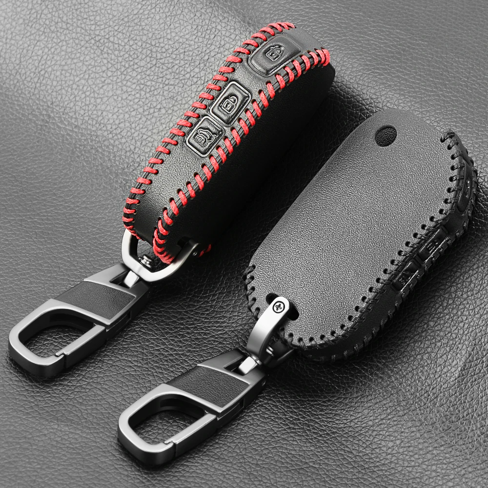 Remote FLIP Key Case For Kia Sportage Ceed Sorento Cerato Forte Leather Fob Shell Cover Skin Holder 2017 2018 2019 | Автомобили и