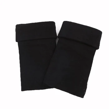 

1Pair Unisex Ladies Stretch Half Finger Gloves Winter Wool Knitted Mittens Women Fingerless Gloves Warm Wrist Men's Short Gloves