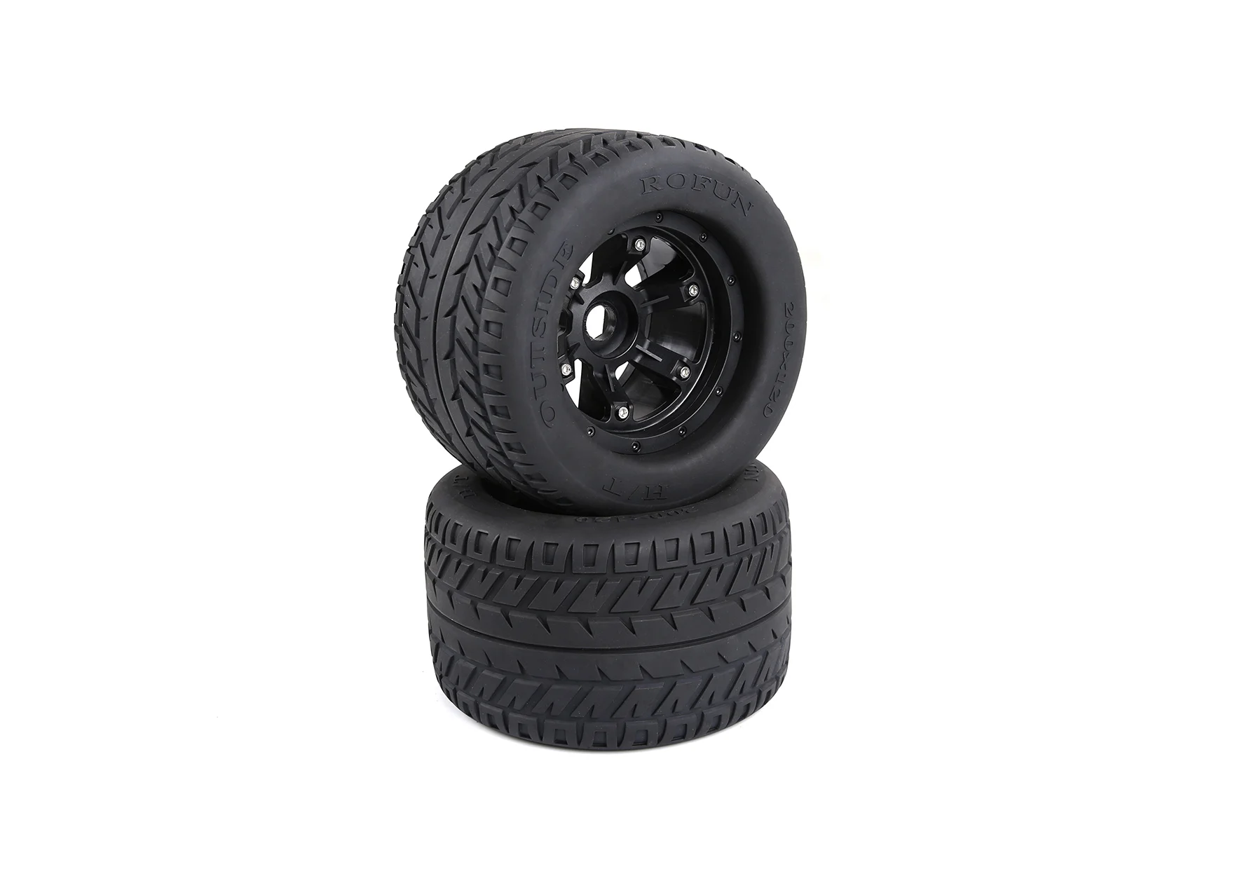 On-Road Wheel Tire Kit Combiner 24mm for 1/5 1/6 FS RACING FG Monster Hummer ROVAN Big Monster Rofun Baja Truck RC CAR PARTS