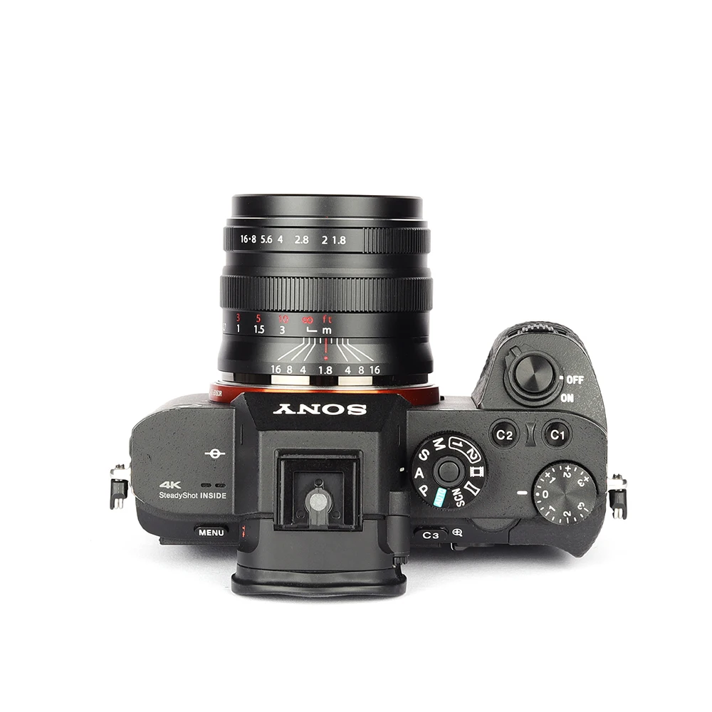 Объектив для камеры Brightin Star 55 мм F1.8 с полной рамкой объектив для камеры фиксированный ручной фокус для Nikon Z6 Z7 Canon EOSR SONY A9 A7R3 A7M3