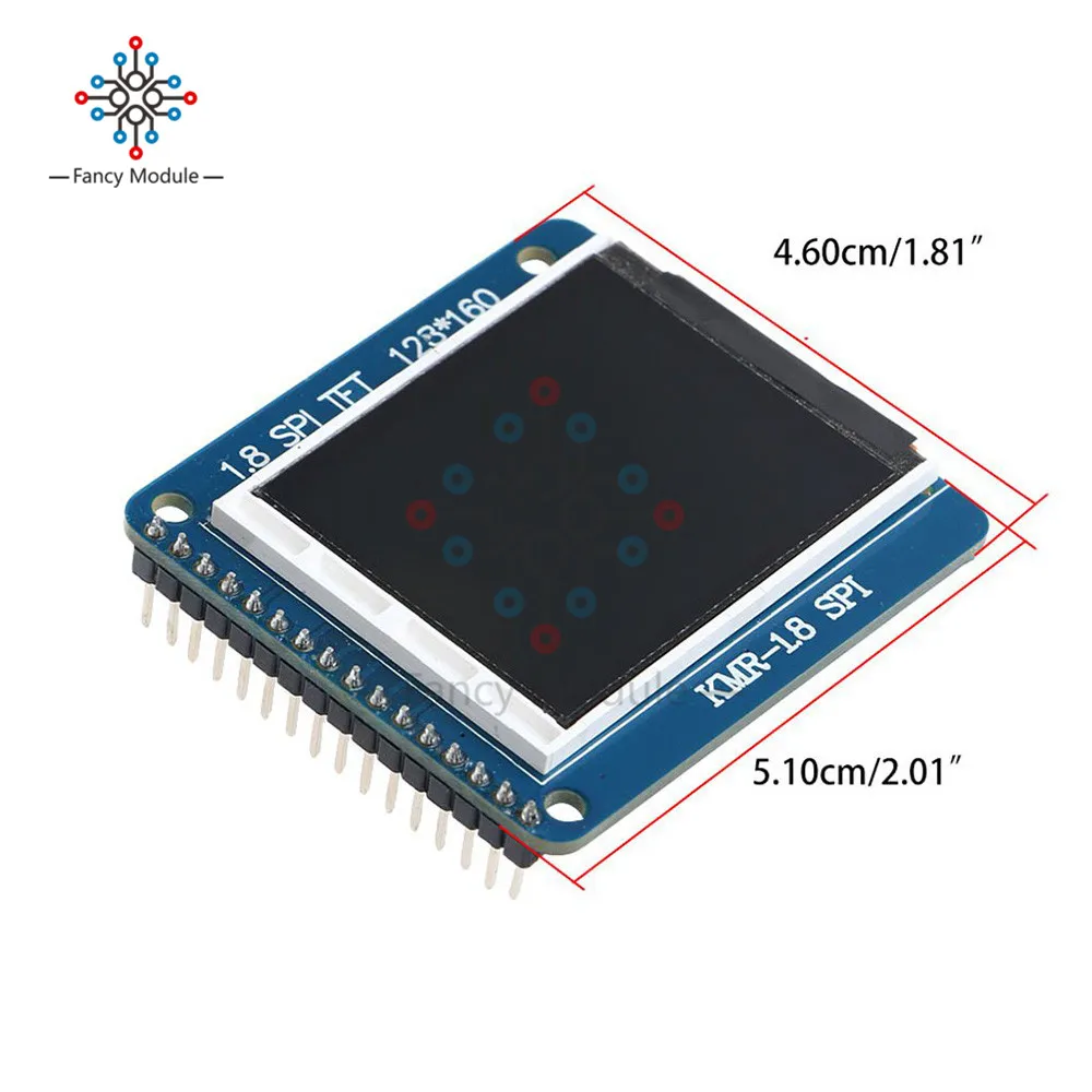 Diymore 1,8 дюймов SPI серийный TFT 128x160 пикселей дисплей ЖК-модуль Breakout ST7735R для Arduino 51 AVR STM32