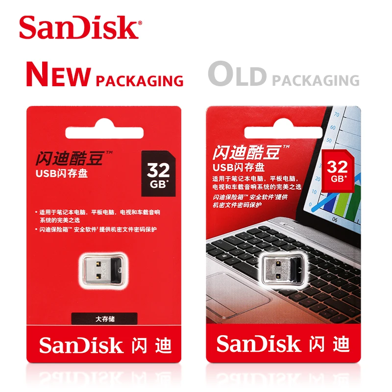 100% Оригинал SanDisk Cruzer USB флеш накопитель SD CZ33 64 ГБ 32 16 8 Мини флешки 2 0 Поддержка