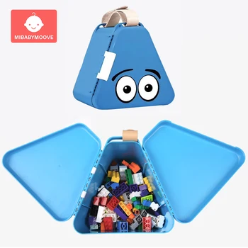 

Building Blocks Storage Box Toy Children's Travel Portable Organizer Small Particle Block Sorting Box Toy Snack Box Toys Gift