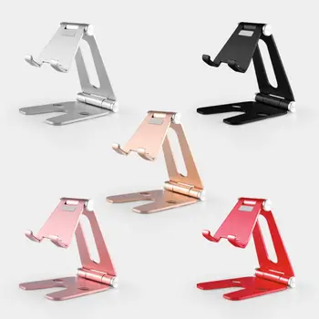 

Aluminum Adjustable Foldable Stand Holder Cradle Mount for Smartphone Tablet PC R2JB