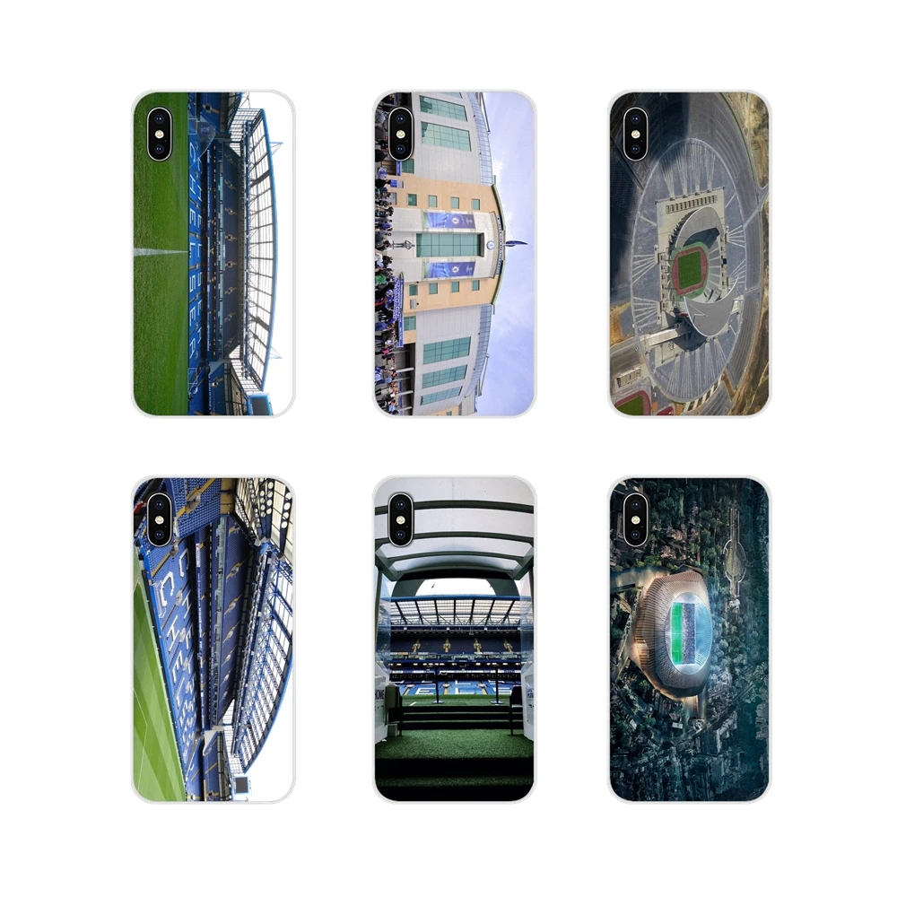 Мягкий прозрачный чехол для Samsung A10 A30 A40 A50 A60 A70 M30 Galaxy Note 2 3 4 5 8 9 10 PLUS Stamford Bridge Stadium