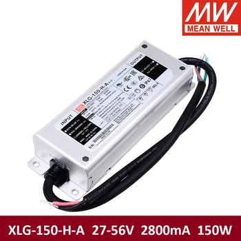 

MEAN WELL XLG-150 Constant Switching Power Supply Adjustable Powersupply Transformer AC DC SMPS 220V Waterproof LED Driver IP67