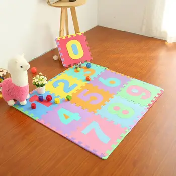 

30x30cm Puzzle Baby Play Mats Colorful Alphabet Numbers Crawling Protective Floor Pad EVA Foam Kids Interlocking Carpet