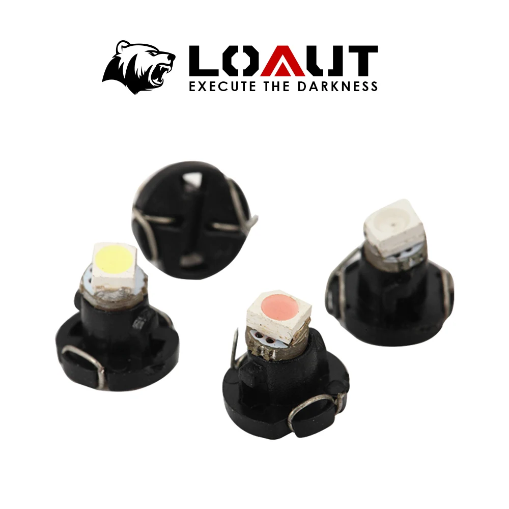 10 шт. B8.5D 509T b8 5 5050 Led 1 SMD T5 лампа для автомобиля Speedo приборной панели светильник