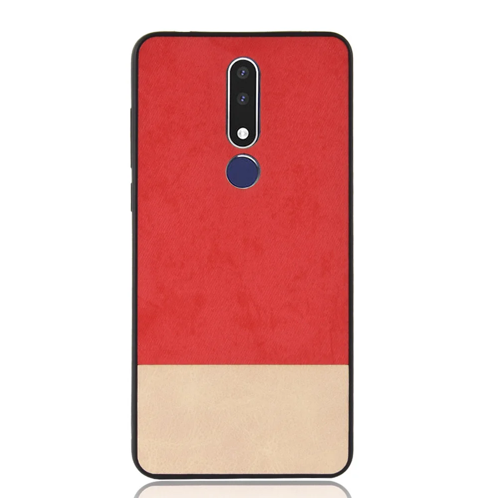 10 шт./лот TPU+ PU+ PC винтажная ткань деним телефон из искусственной кожи чехол для Nokia 3,1 5,1 6,1 8,1X6X7 Plus NOKIA6 8,1X7X6