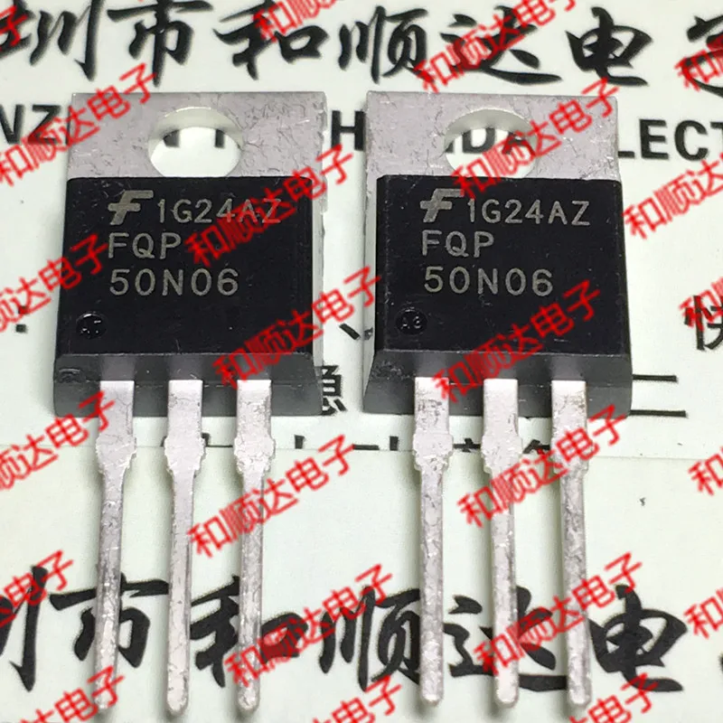 10 шт./лот FQP50N06 новое место, чтобы-220 60V 50A
