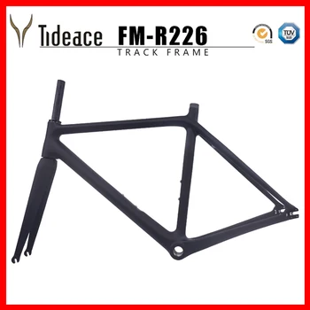 

NEW Track bike frame fixed gear track bike frameset BSA tapered 49 51 53 55 57 59cm carbon road bike frame with fork accept DIY
