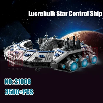 

MOULDKING 21008 Star Lucrehulk Star Control Ship Wars MOC 18916 Compatible Legoingly lepinblocks MOC Model Building bricks toys