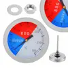 Stainless Steel Barbecue 300 Degrees Thermometer Bbq Smoke Grill Oven Temperature Gauge Outdoor Camp Tool ► Photo 2/6