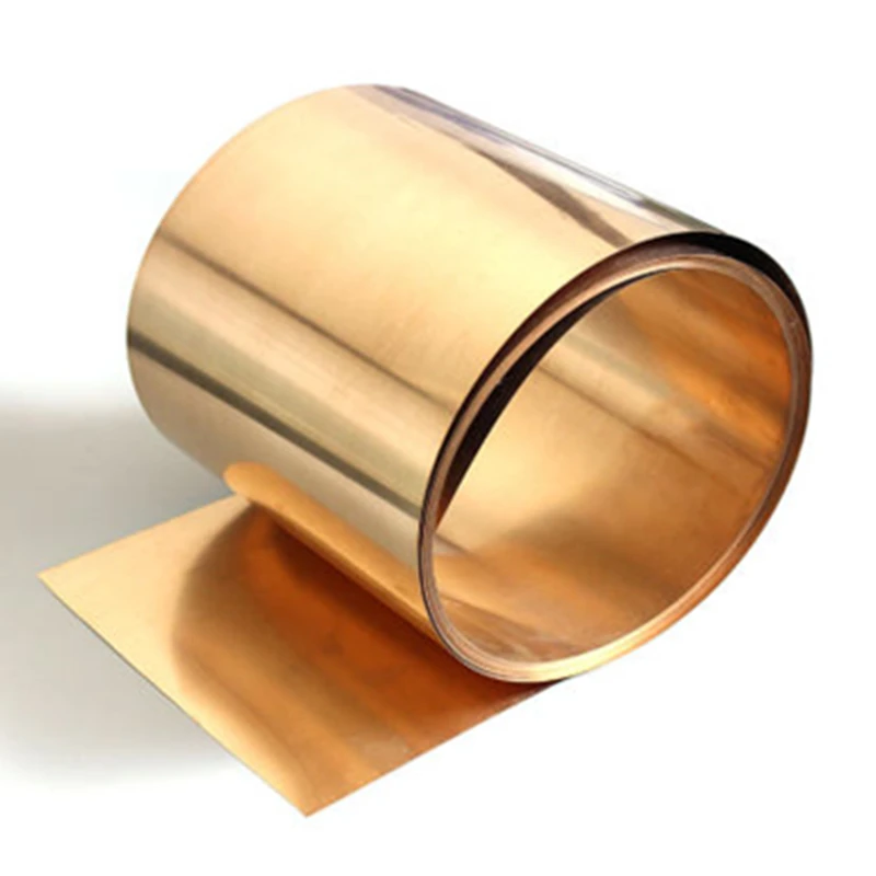 200 mm 1pc cuivre béryllium Alliage BECU C17200 feuille feuille 0.3 mm 500 mm 