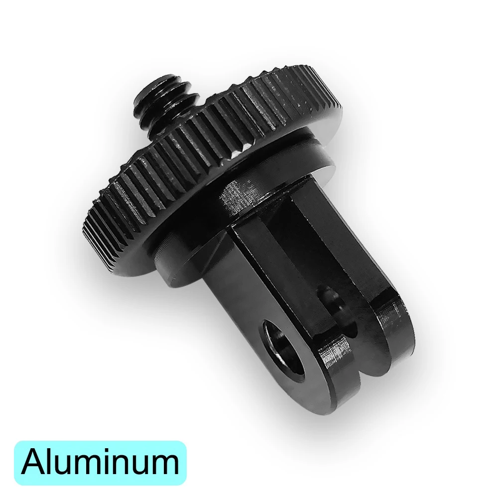 

Wholesale 1/4 дюймовый мини-штатив из алюминиевого сплава адаптер крепление для GoPro Hero 10 9 8 7 6 5 Black Sjcam M10 Xiaomi Yi 4K Eken Go Pro Аксессуары